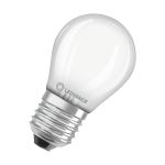 Ledvance LED Classic E27 Pera Filamento Ghiaccio 1.2W 255lm - 827 Bianco Molto Caldo | Sostitutiva 25W