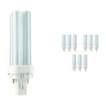 Confezione Multipack 10x Philips MASTER PL-C 10W - 830 Luce Calda | 2 Pin