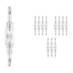 Confezione Multipack 12x Osram Powerstar RX7S-24 HQI-TS Excellence 150W - 731 Luce Calda | WDL 