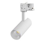 Noxion Luce A Binario LED 3 Fasi Ecowhite Aluminium Bianca 10W 920lm 36D - 840 Bianco Freddo