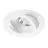 Noxion Faretti LED Leda Inclinabile Bianca 6W 400lm 36D - 927 Bianco Molto Caldo |Ritaglio 83mm - IP44 - Miglior resa cromatica - Dimmerabile