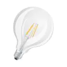 Osram Classic LED E27 Globe Filamento Chiara 4W 470lm - 827 Bianco Molto Caldo | Sostitutiva 40W - UKCA Versione