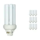 Confezione Multipack 10x Philips MASTER PL-T 18W - 830 Luce Calda | 4 Pin