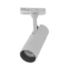 1-Fase Rail Faretti Bianca Cilindro 10W 700lm - 827 Bianco Molto Caldo