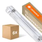 Confezione Multipack 6x Ledvance Stagna LED Stagna Alloggio Performance | Adatto per 2x150cm Tubo LED